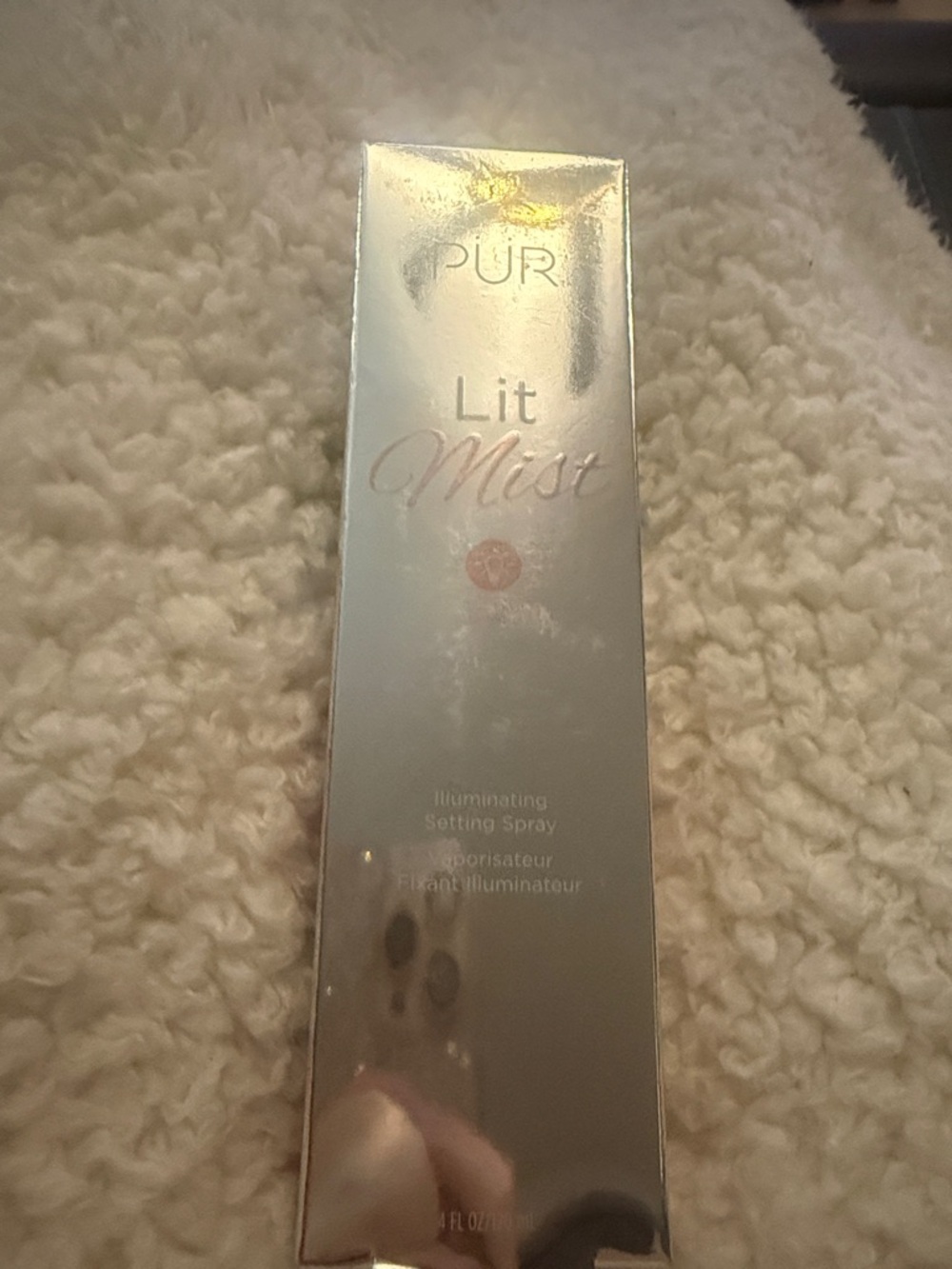 PUR Lit Mist Illuminating Setting Spray - Rose Gold Shimmer